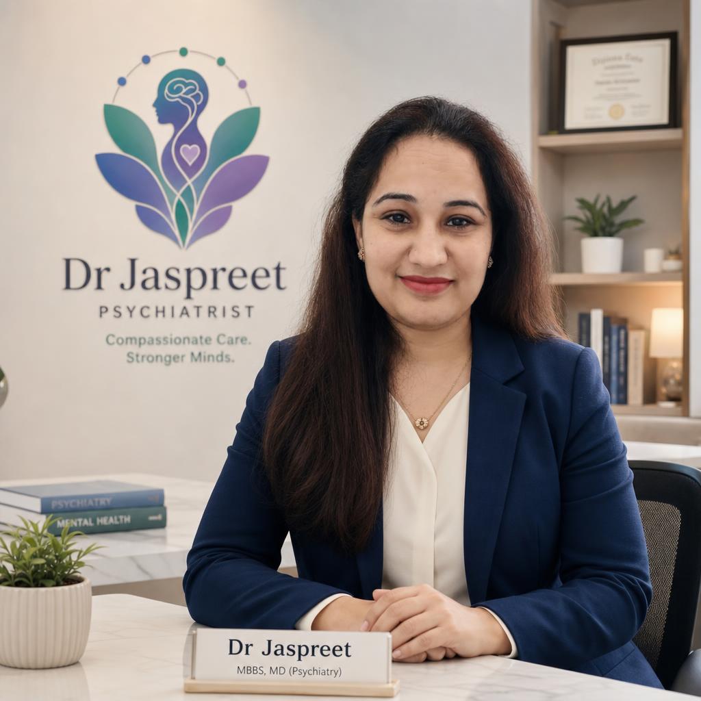 Dr. Jaspreet Kaur, M.D. Psychiatry, psychiatrist in Ghaziabad
